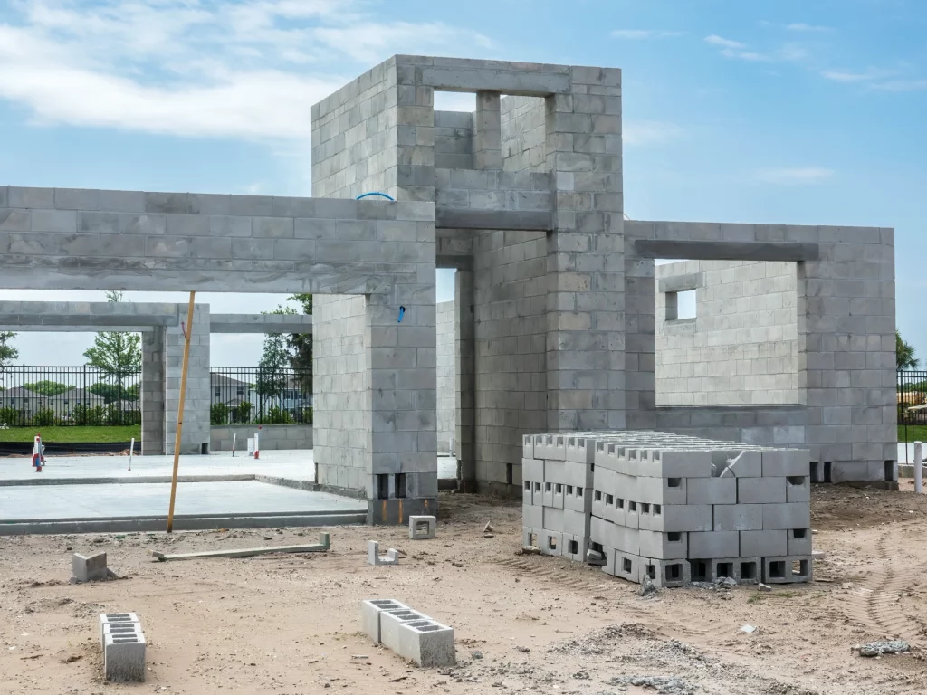 maçonnerie, construction maison individuelle, gros oeuvre